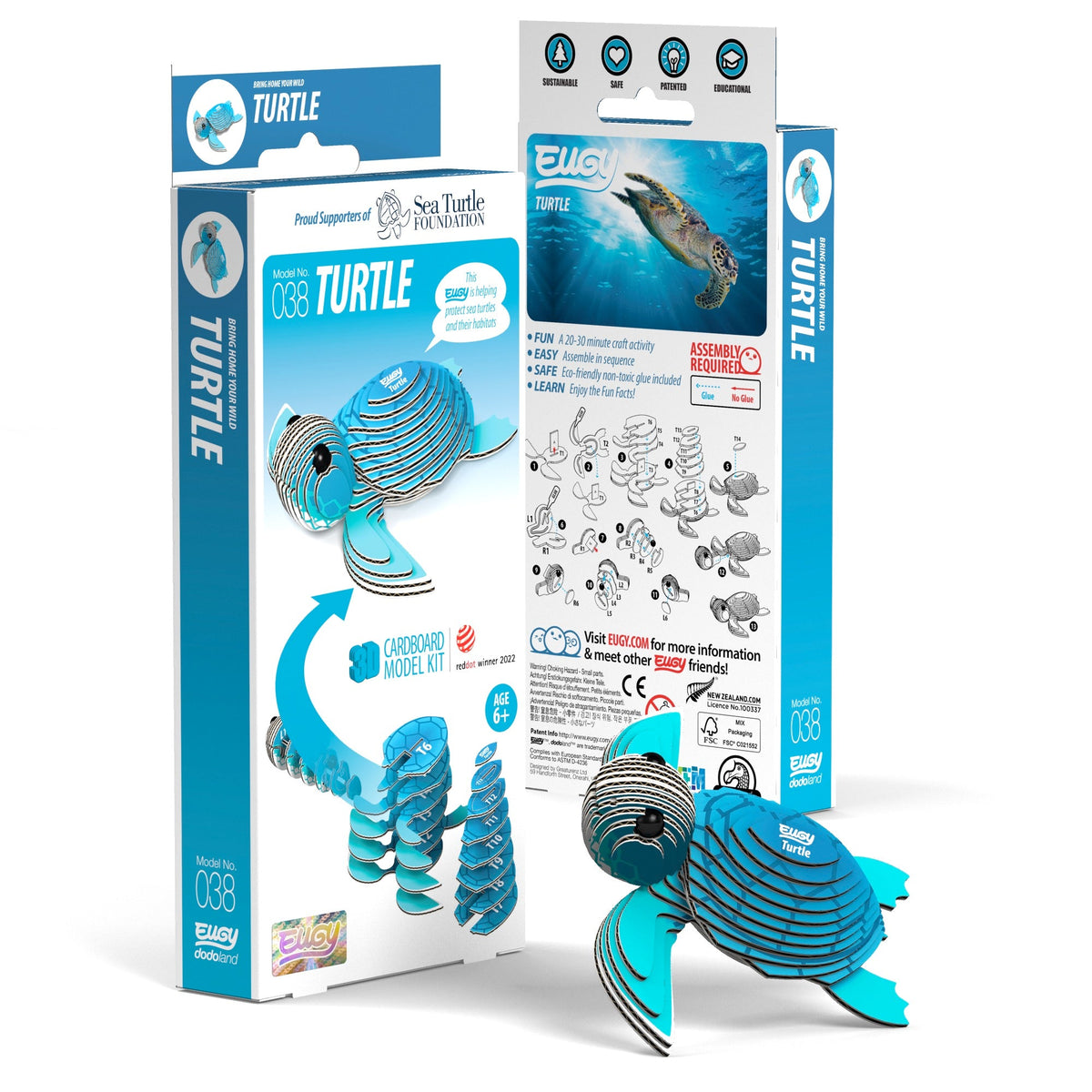 COMING SOON! EUGY Turtle 3D Puzzle
