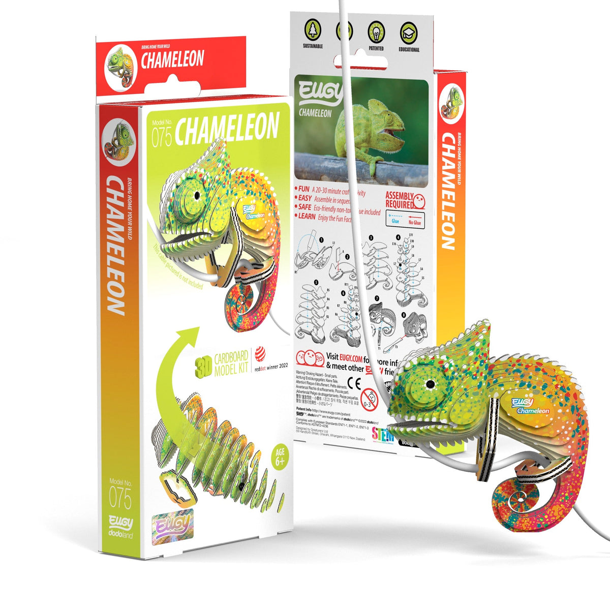 COMING SOON! EUGY Chameleon 3D Puzzle