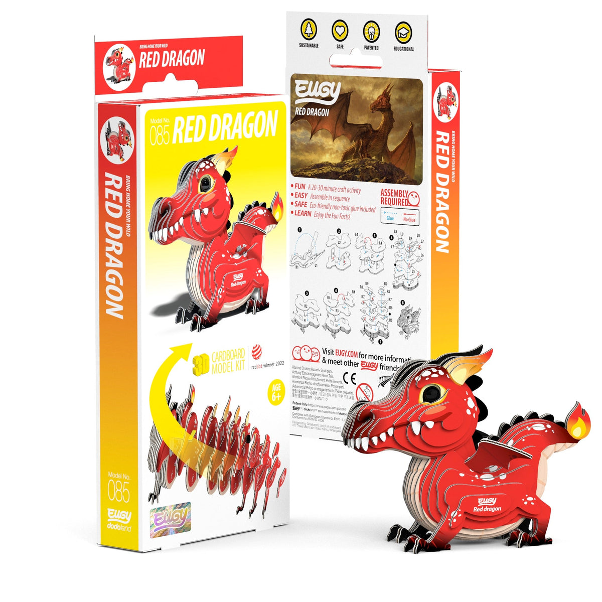 COMING SOON! EUGY Red Dragon 3D Puzzle