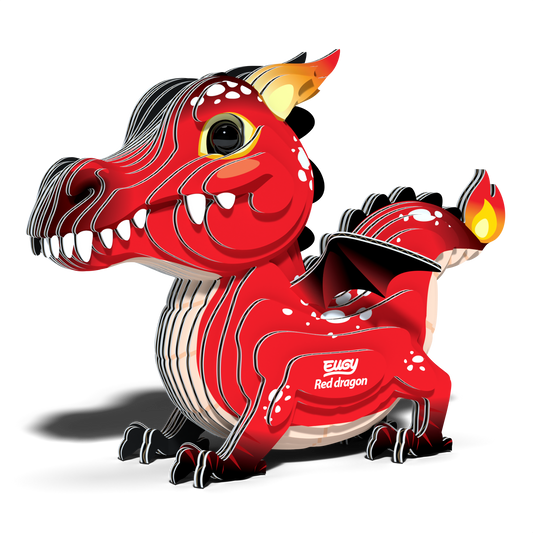 EUGY Red Dragon 3D Puzzle
