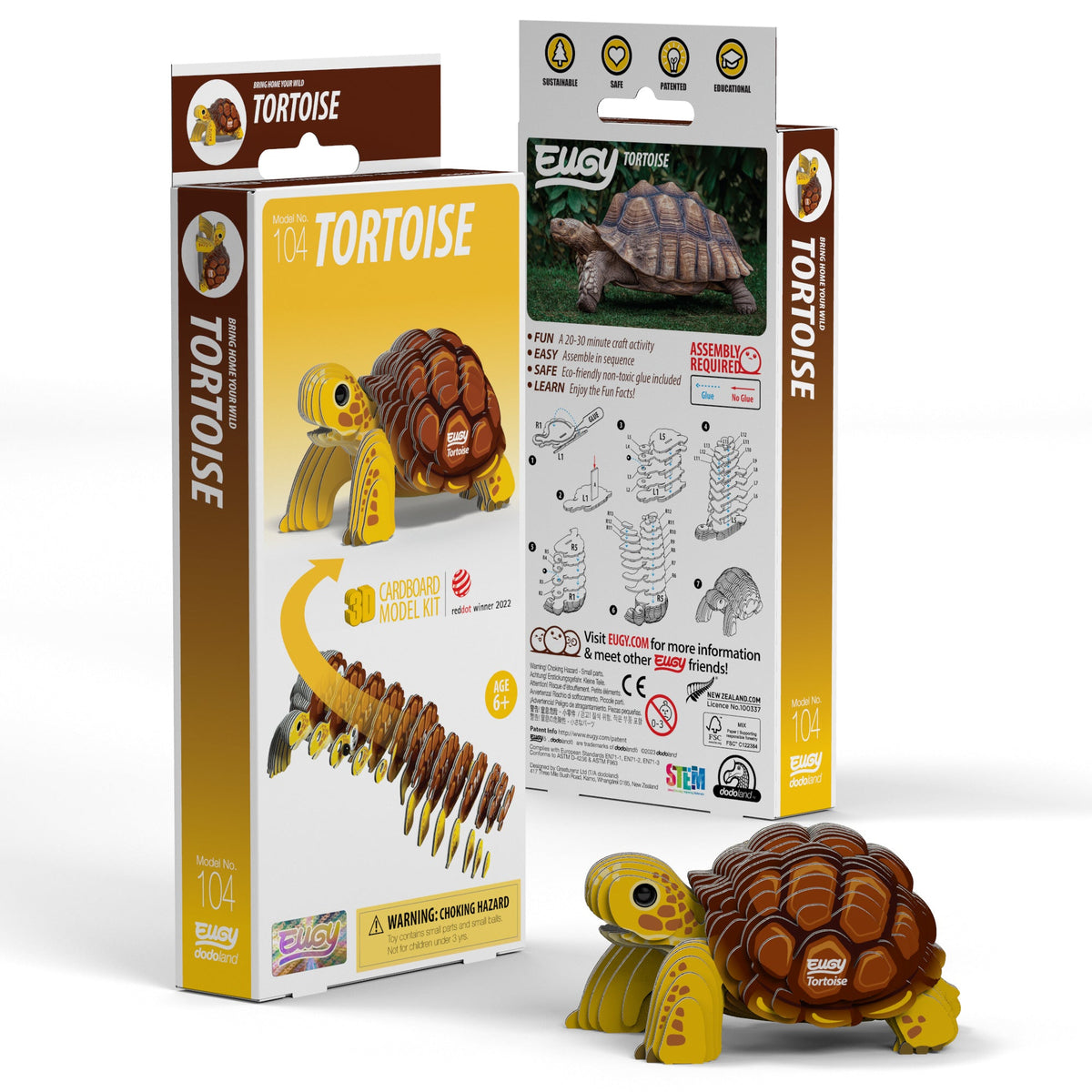 COMING SOON! EUGY Tortoise 3D Puzzle