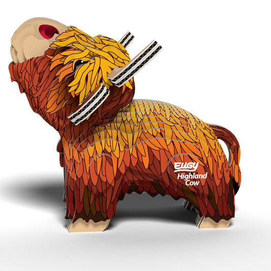 EUGY Highland Cow 3D Puzzle