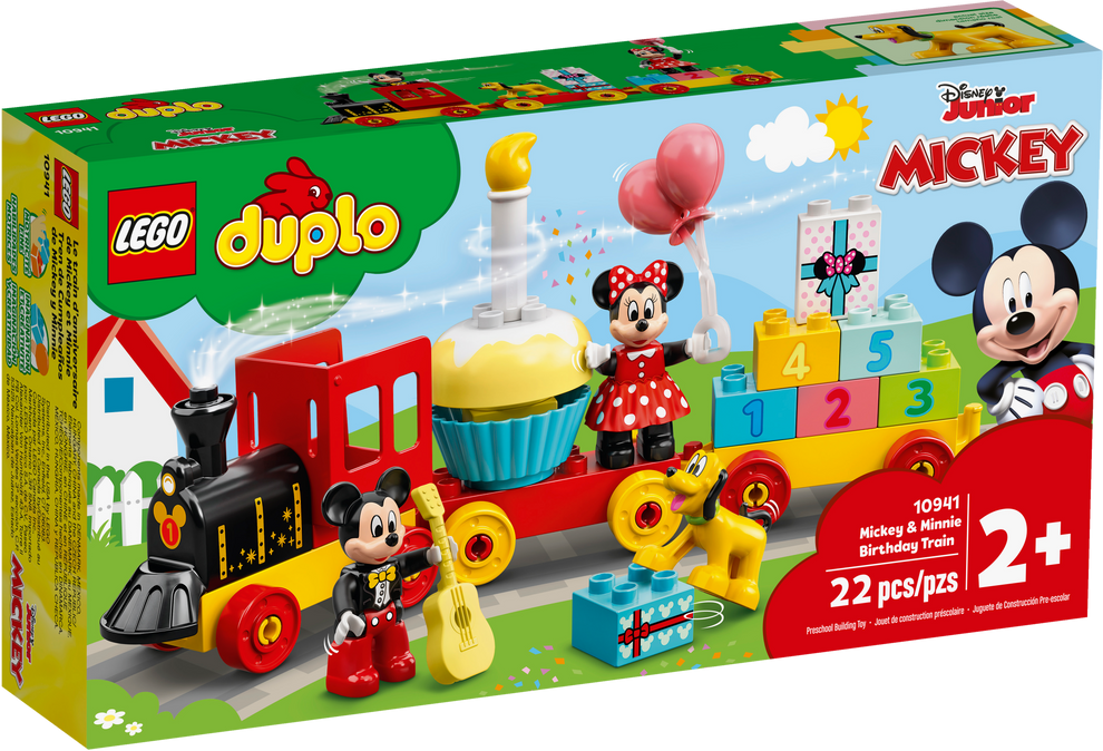 LEGO® DUPLO® Disney Mickey & Minnie Birthday Train 10941