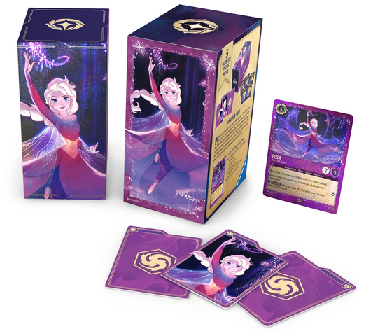 Lorcana Elsa Gift Set with Exclusive 'The Fifth Spirit' Promo Card (Fabled)