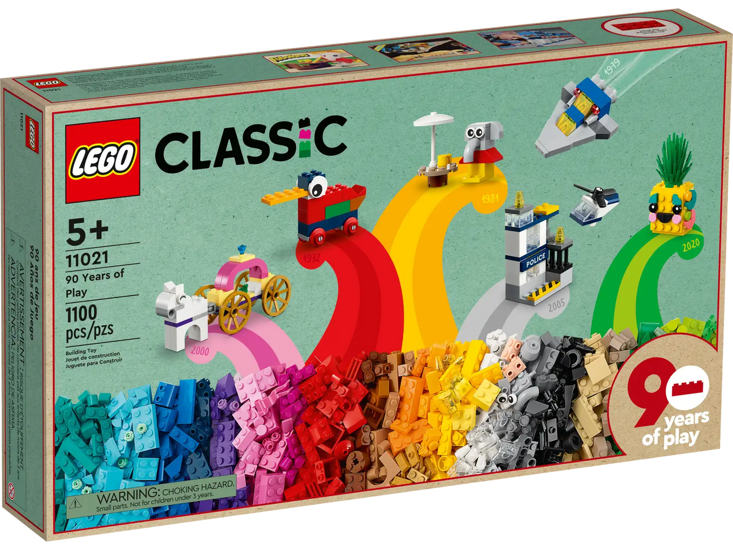 LEGO® Classic 90 Years of Play 11021 (Retired)