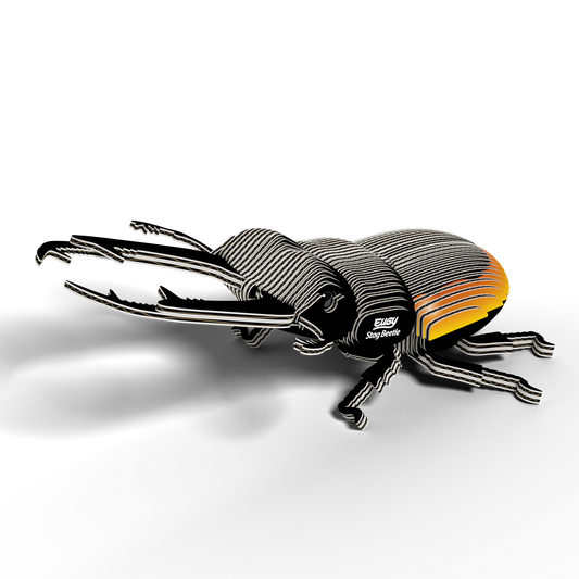 EUGY Stag Beetle 3D Puzzle