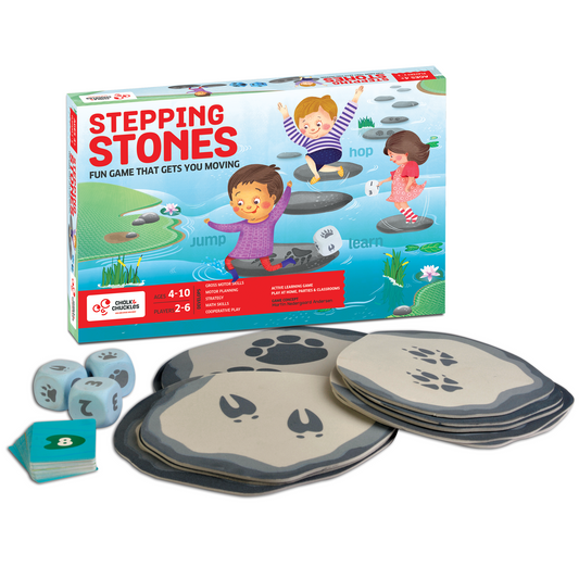 COMING SOON! Chalk & Chuckles Stepping Stones Game