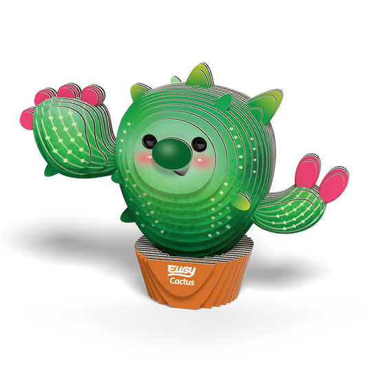 EUGY Cactus 3D Puzzle
