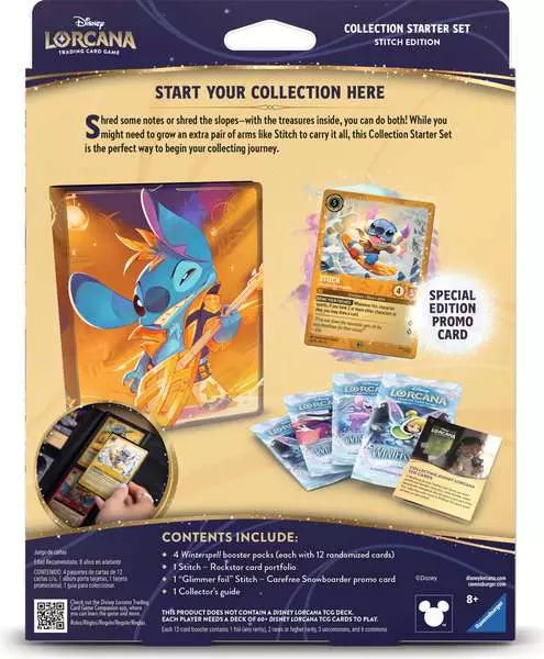 Disney Lorcana TCG: Winterspell Collection Starter Set – Stitch Edition