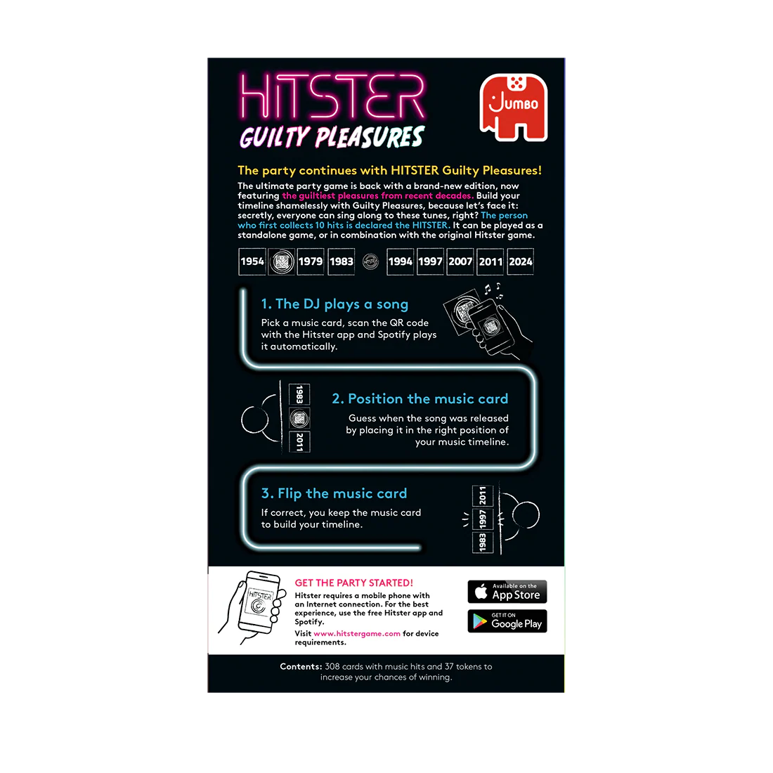 GAME RENTAL: Hitster Guilty Pleasures