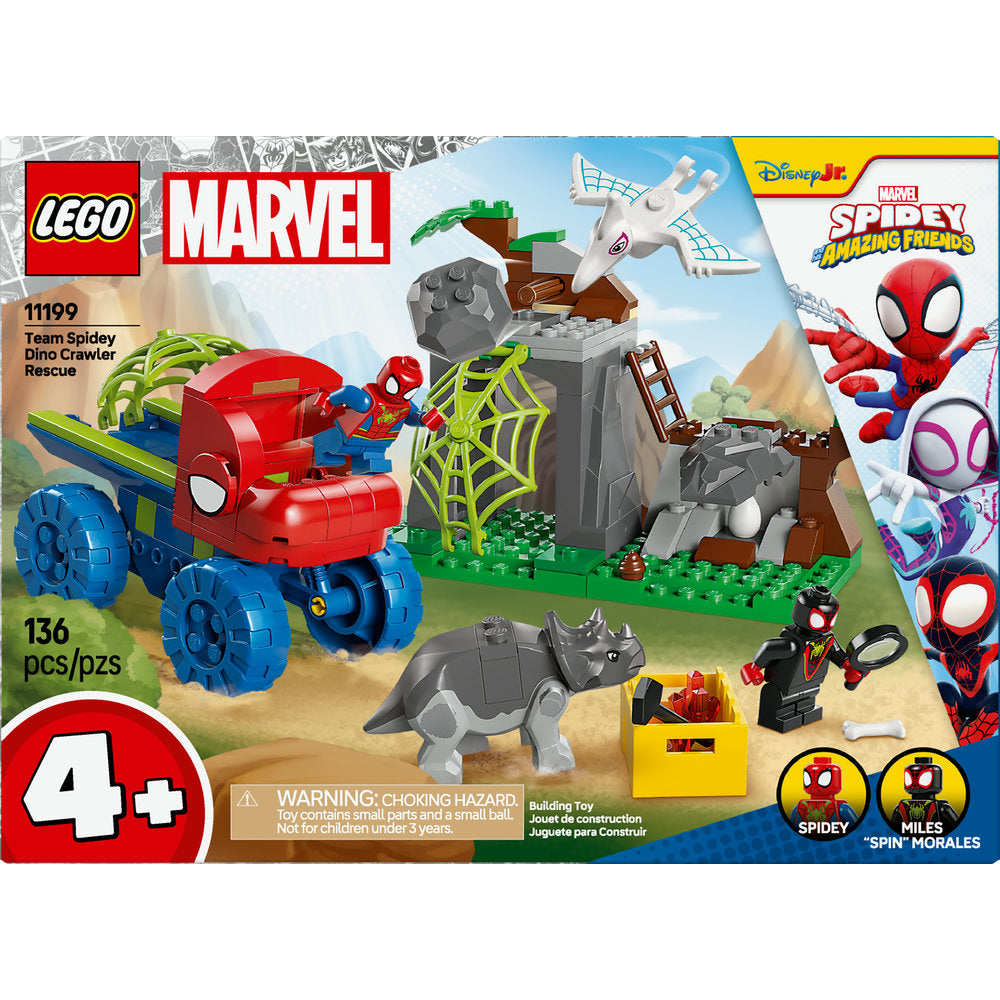 LEGO® Spidey Team Spidey Dino Crawler Rescue 11199