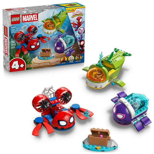LEGO® MARVEL Spidey: Underwater Vehicles 11207