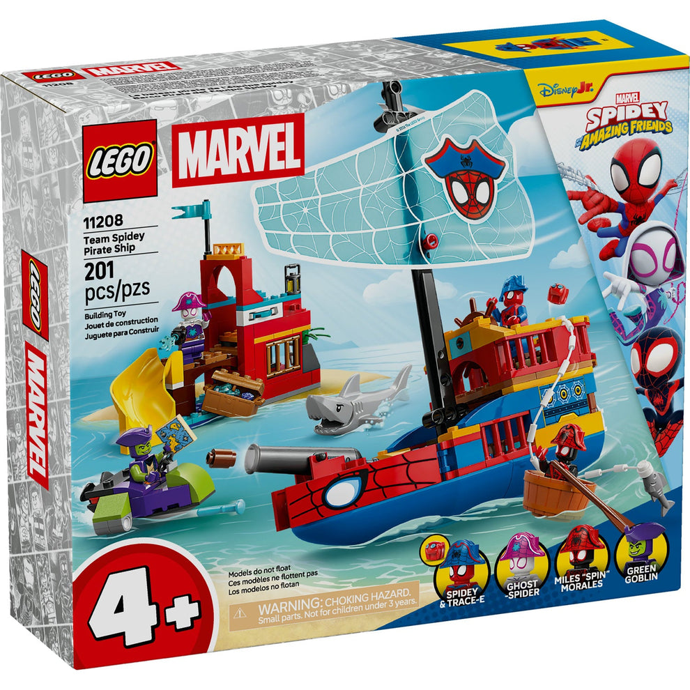 LEGO® Spidey Team Spidey Pirate Ship 11208