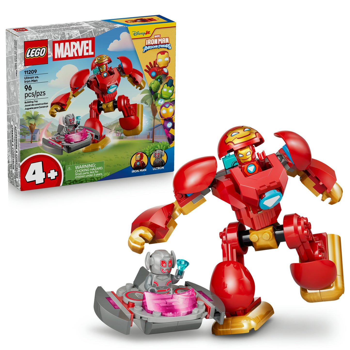 LEGO® Disney Junior Marvel Ultron vs. Iron Man 11209