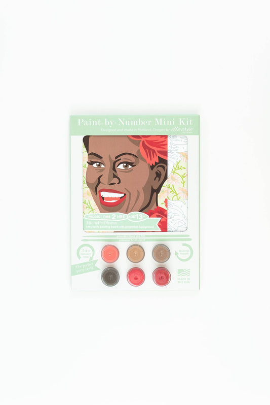 Michelle Obama MINI Paint-by-Number Kit