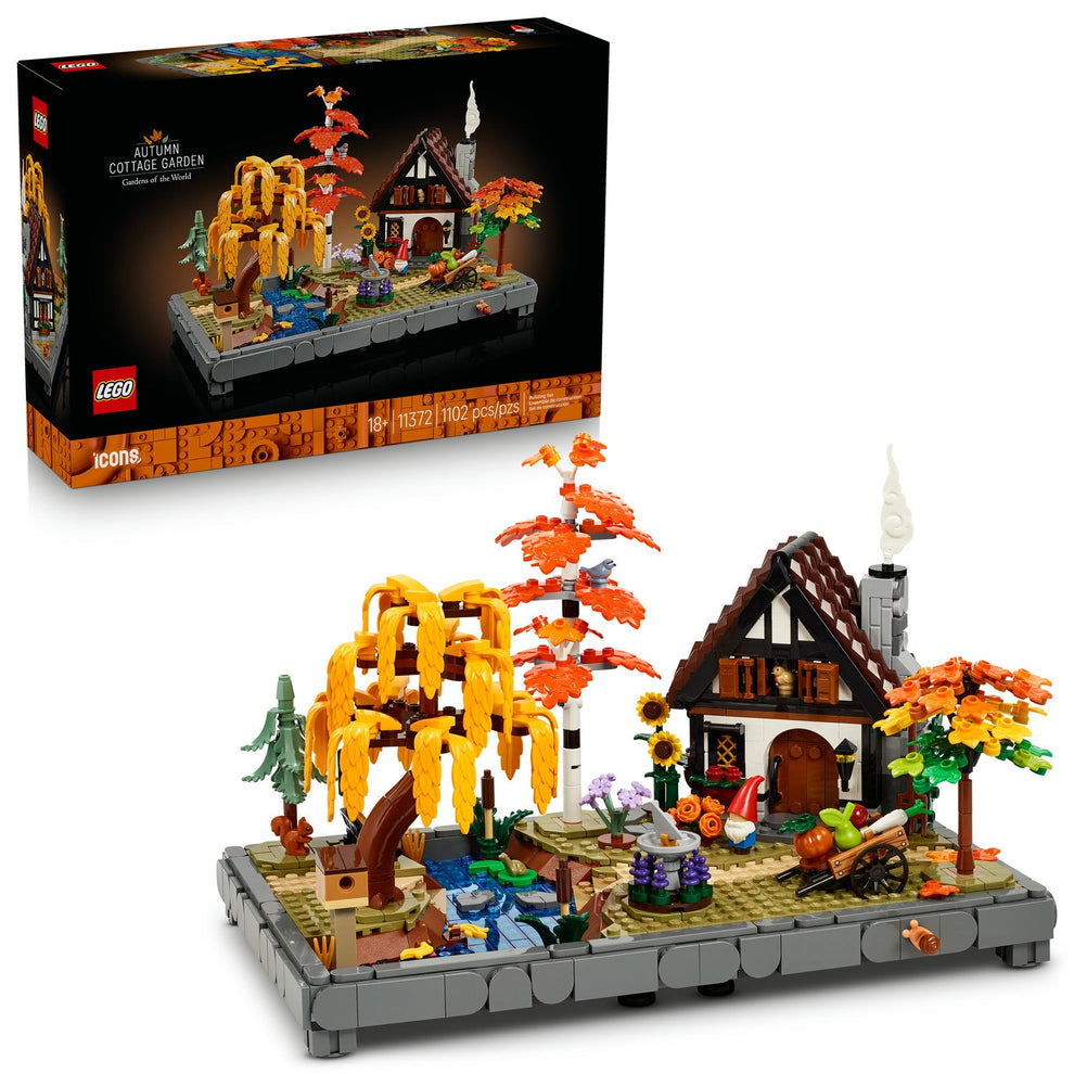 LEGO® Icons Autumn Cottage Garden 11372