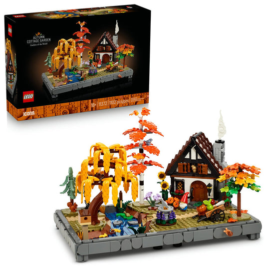 LEGO® Icons Autumn Cottage Garden 11372