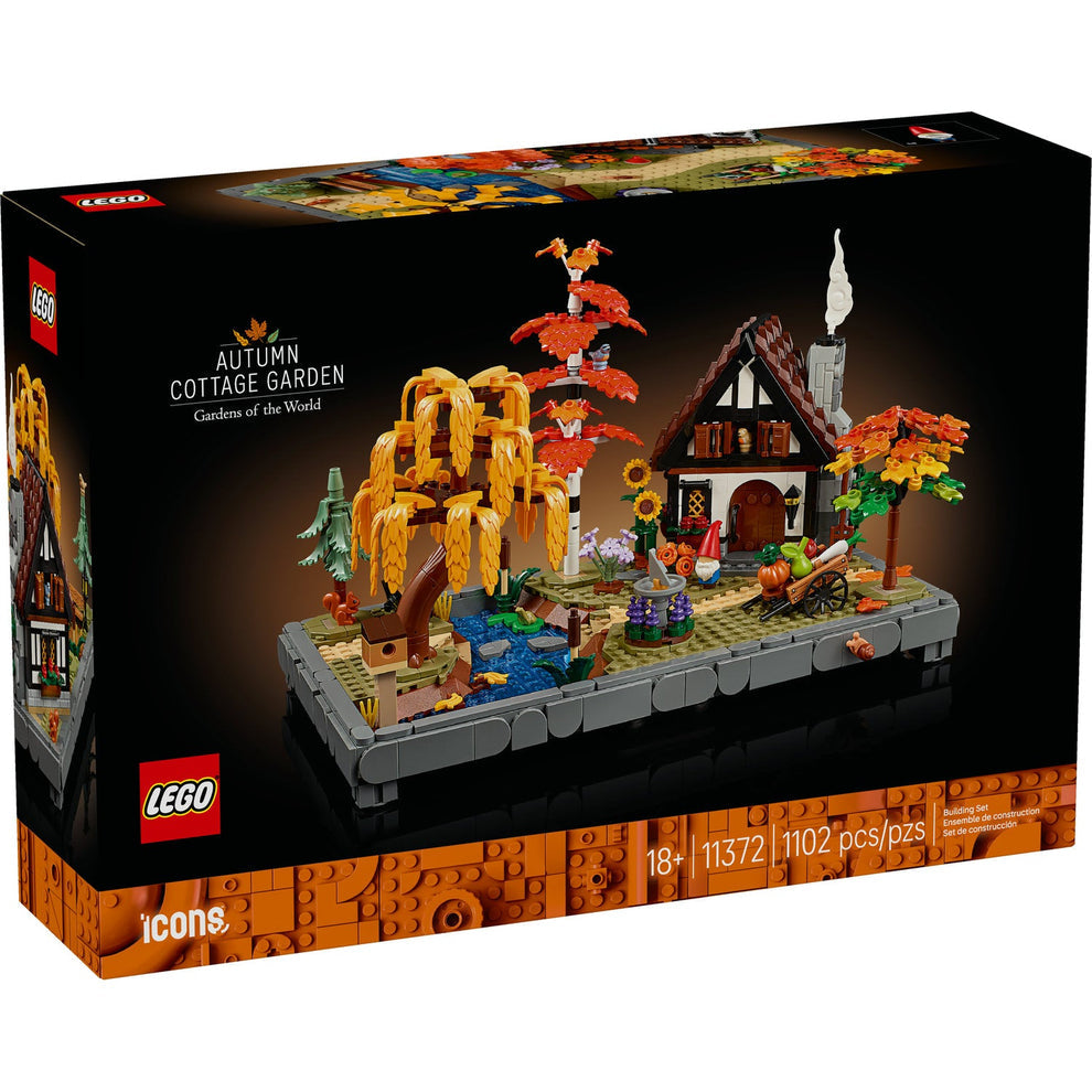 LEGO® Icons Autumn Cottage Garden 11372