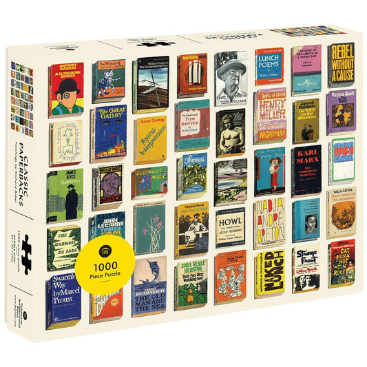 Classic Paperbacks 1000 Piece Jigsaw Puzzle | Princeton Architectural