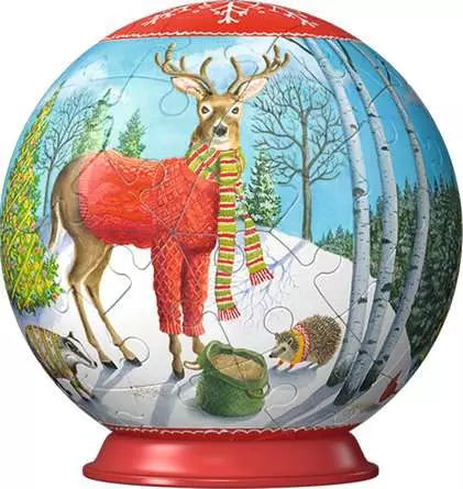 Ravensburger 3D Puzzle Ball Animal Cheer
