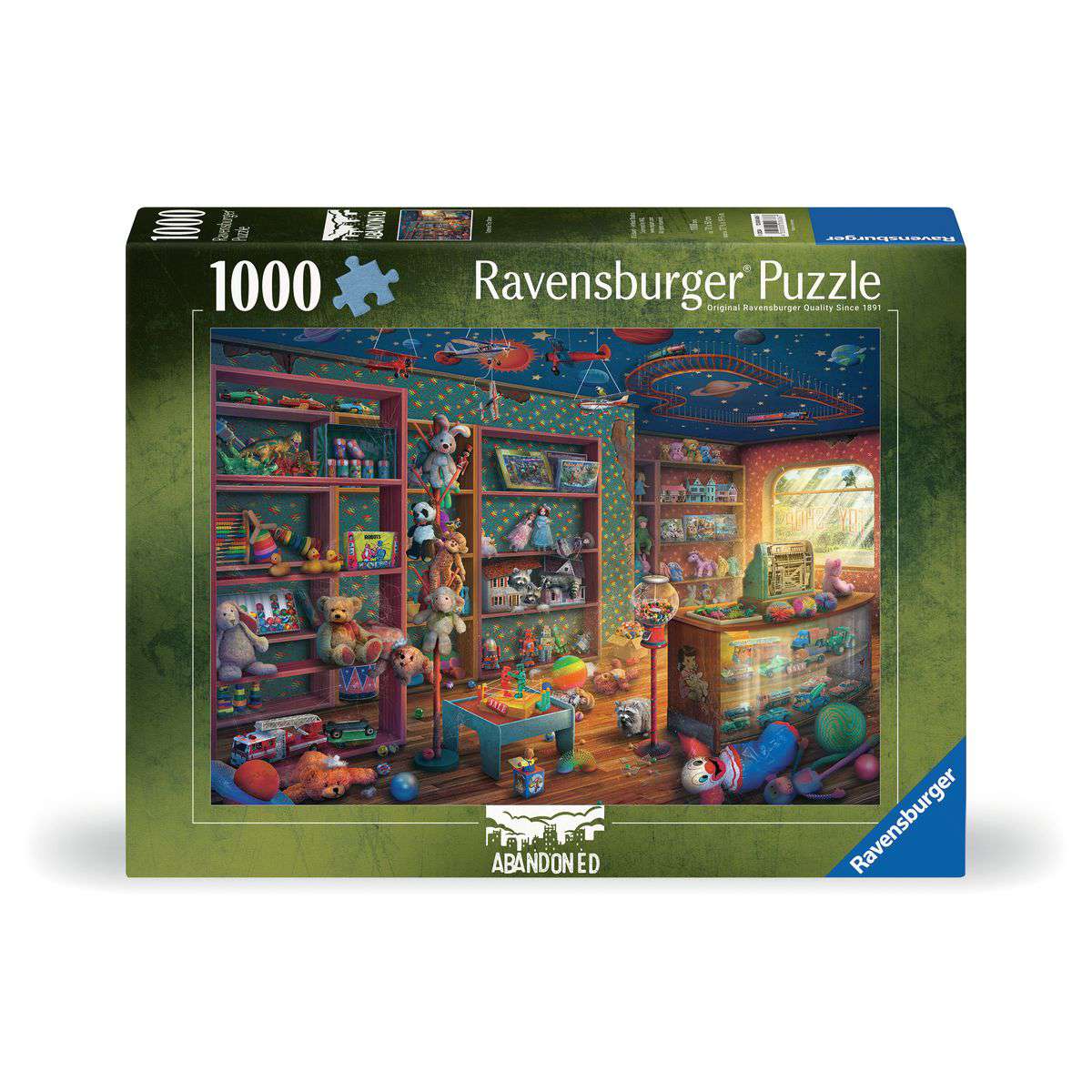 Ravensburger Abandoned Places: Tattered Toy Store 1000 Piece Jigsaw Puzzle