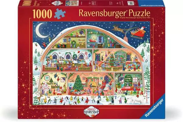 Ravensburger Jigsaw Puzzle Santa's Workshop - 1000 Pieces Puzzle