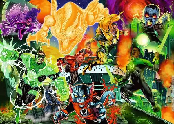 Ravensburger Green Lantern Collector's Edition 1000 Piece Jigsaw Puzzle