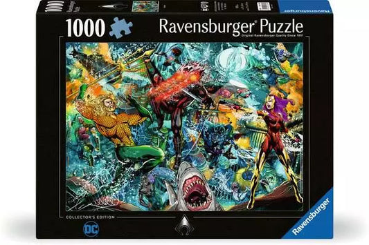 Ravensburger Aquaman Collector's Edition 1000 Piece Jigsaw Puzzle