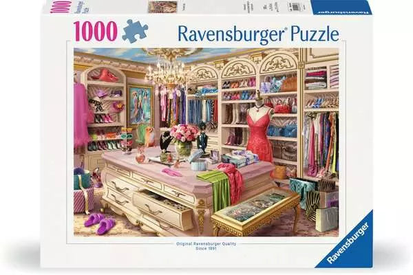 The Coveted Closet 1000 Pieces Puzzle