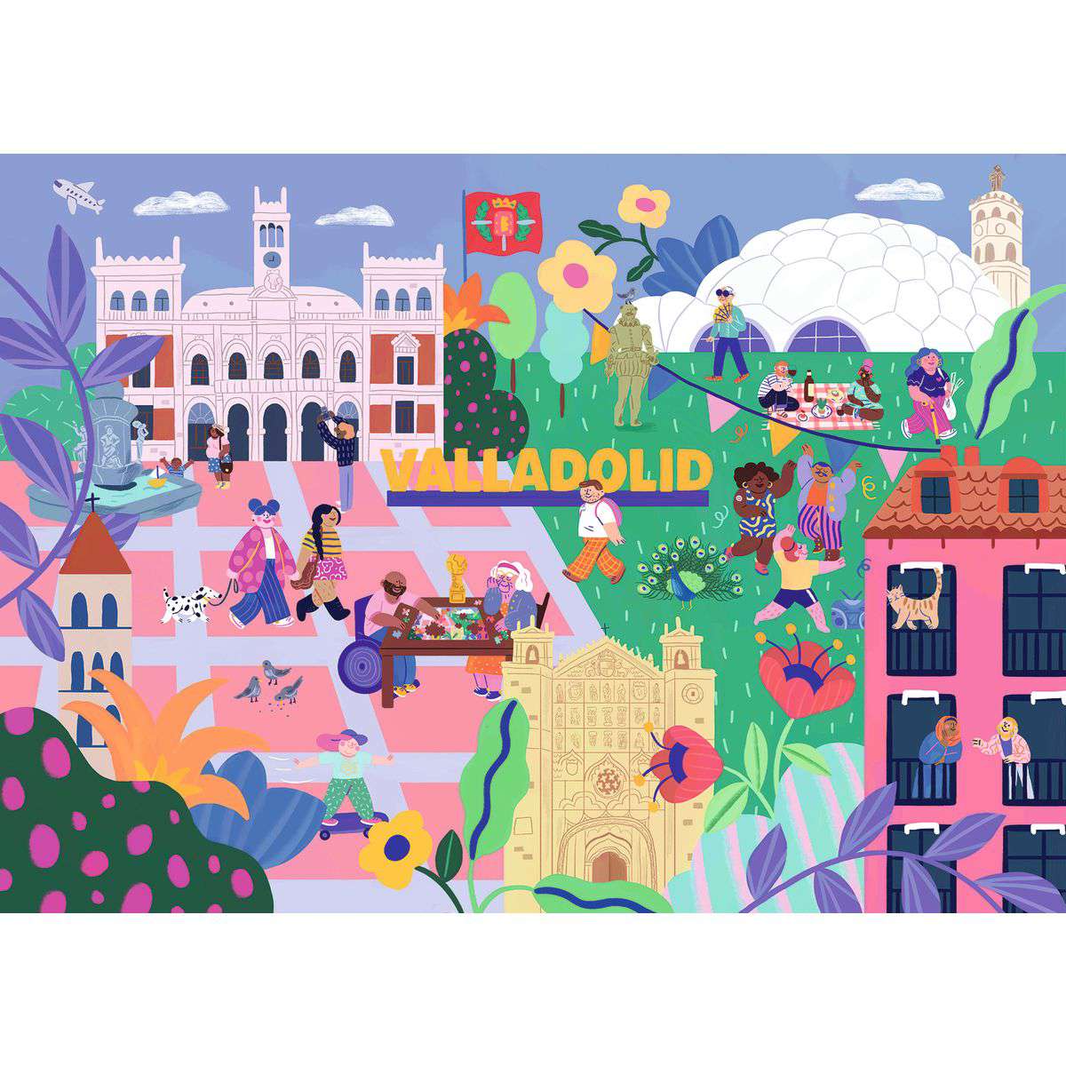 Ravensburger Valladolid 1000 Piece Jigsaw Puzzle