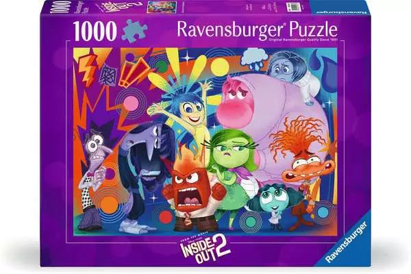 Ravensburger Jigsaw Puzzle Inside Out 2 New Emotions at Headquarters - 1000 Pieces Puzzle