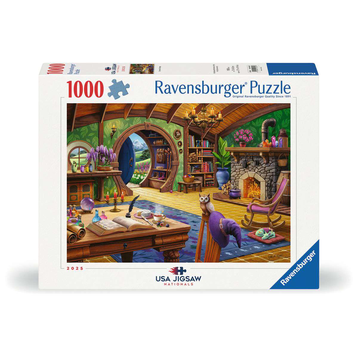 Ravensburger Charmed Cottage 1000 Piece Jigsaw Puzzle