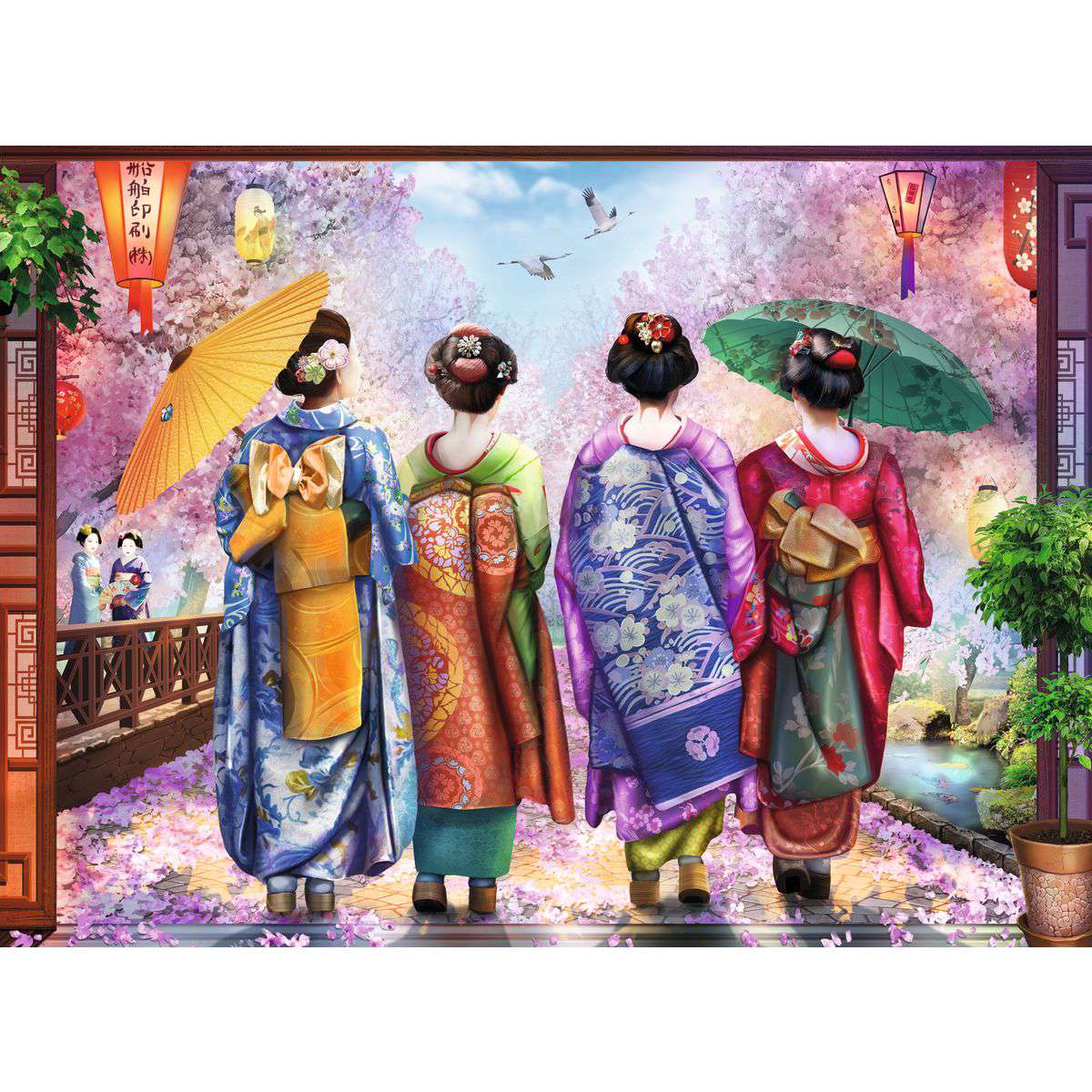 Ravensburger Blossom Walk 500 Piece Jigsaw Puzzle