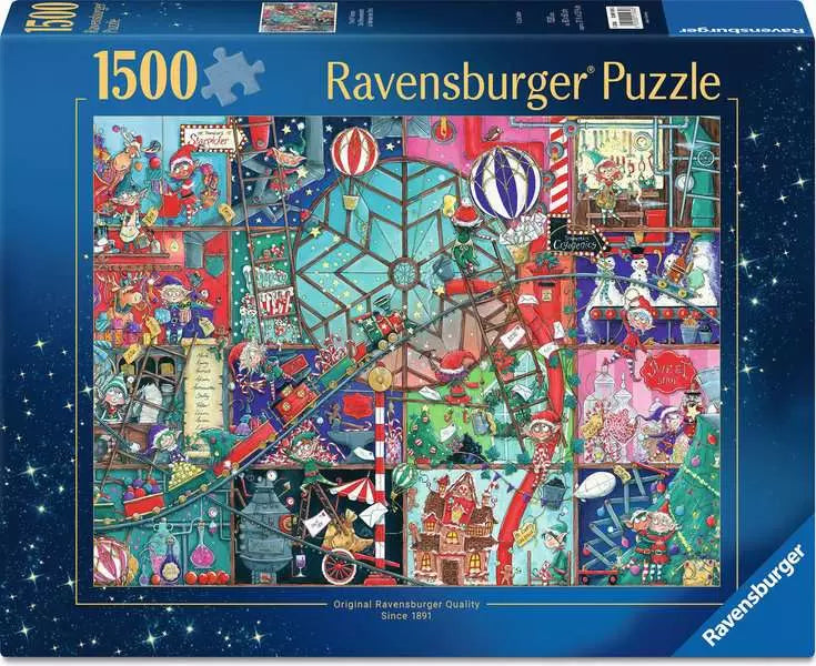Ravensburger The Elf Factory 1500 Piece Jigsaw Puzzle