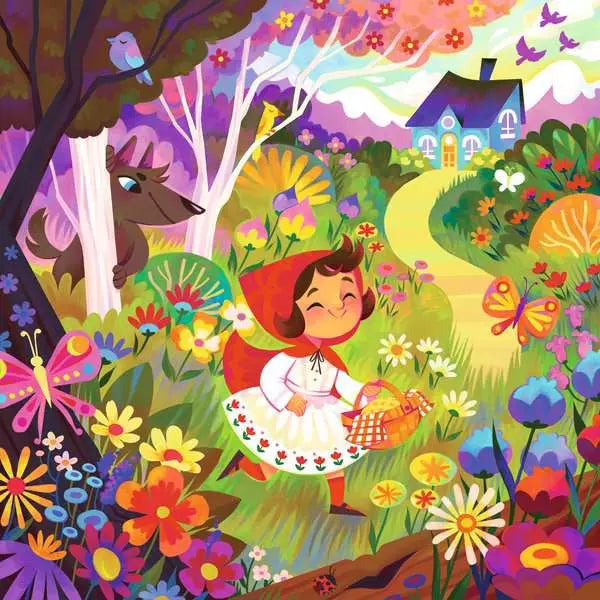 Ravensburger Jigsaw Puzzle Little Red Riding Hood - 64pc