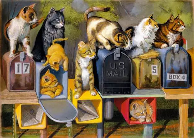 Ravensburger Cat's Got Mail 300 Piece