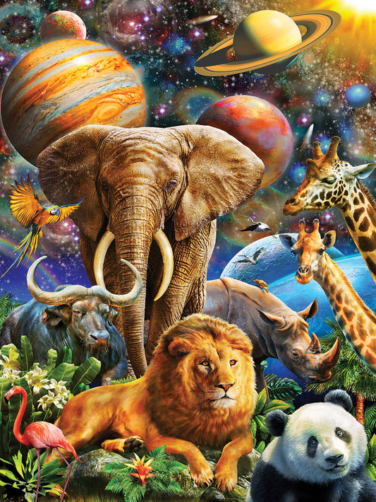 White Mountain Puzzles Universal Beauty 300 Piece