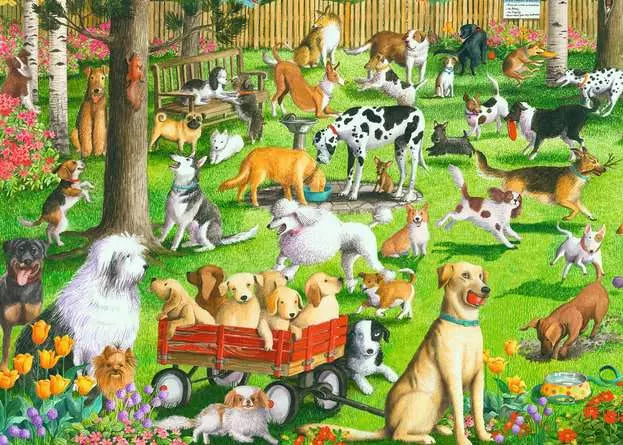 Ravensburger At the Dog Park 500 Piece