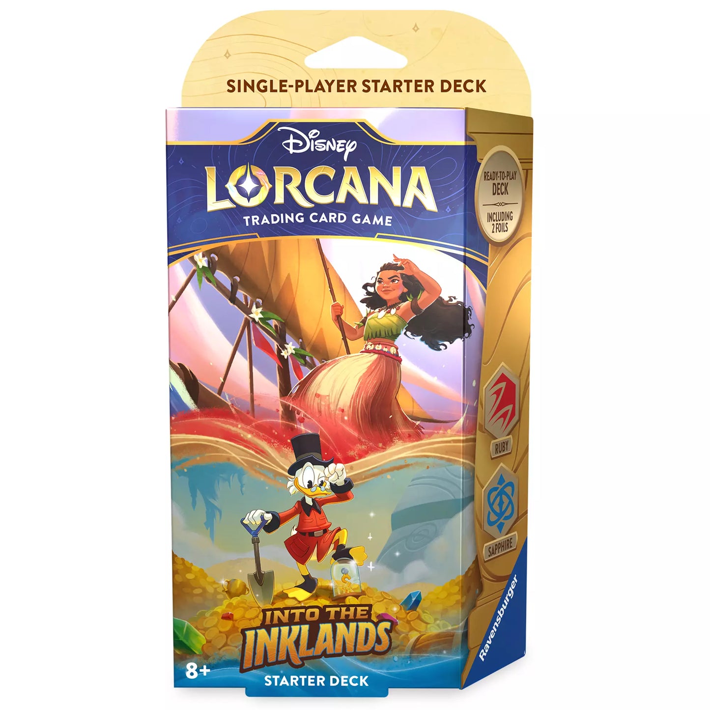 Disney Lorcana: Into the Inklands Starter Deck (Moana / Scrooge)