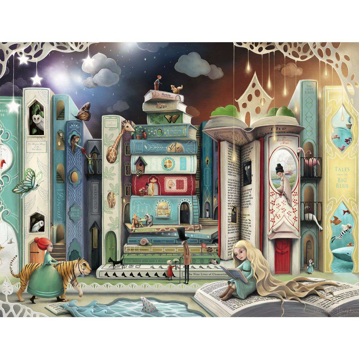 Ravensburger Novel Avenue 2000 Piece Jigsaw Puzzle