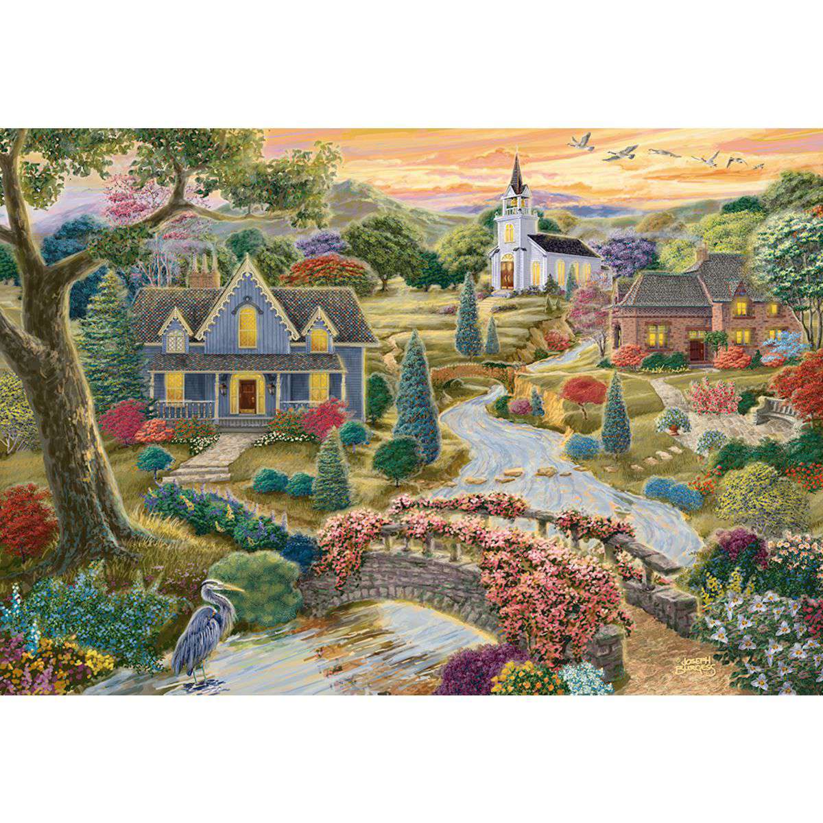 Ravensburger Enchanted Valley 2000 Piece Jigsaw Puzzle