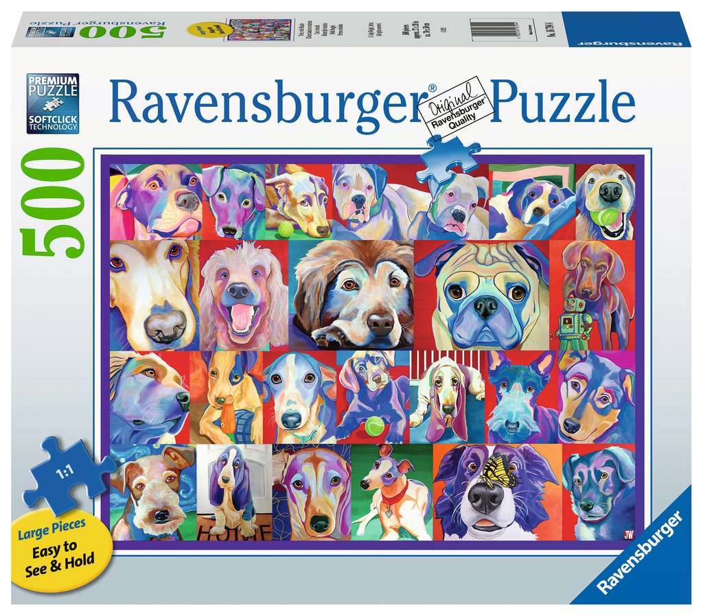 Ravensburger Hello Doggie 500 Piece