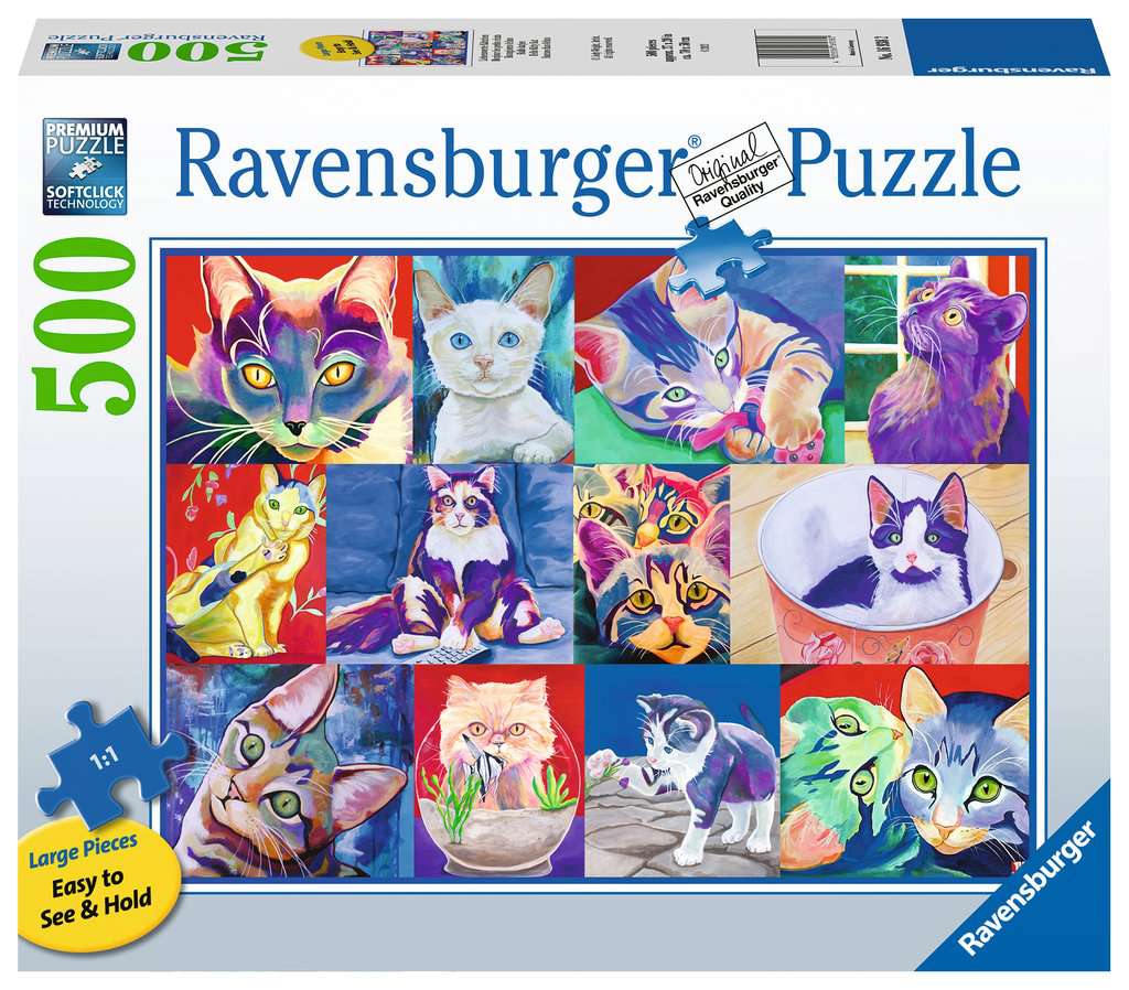 Ravensburger Hello Kitty Cat 500 Piece