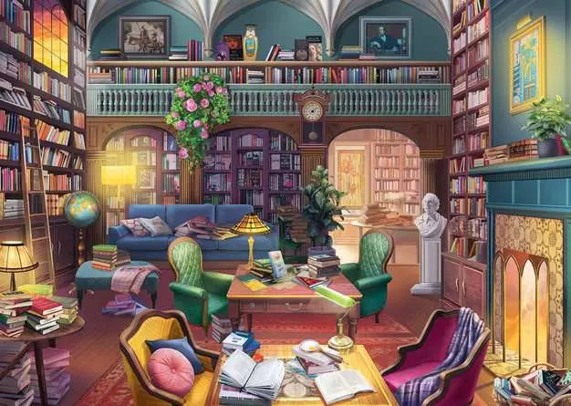 Dream Library 500 Piece Puzzle