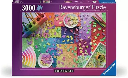 Ravensburger Puzzles on Puzzles - 3000 Piece Puzzle