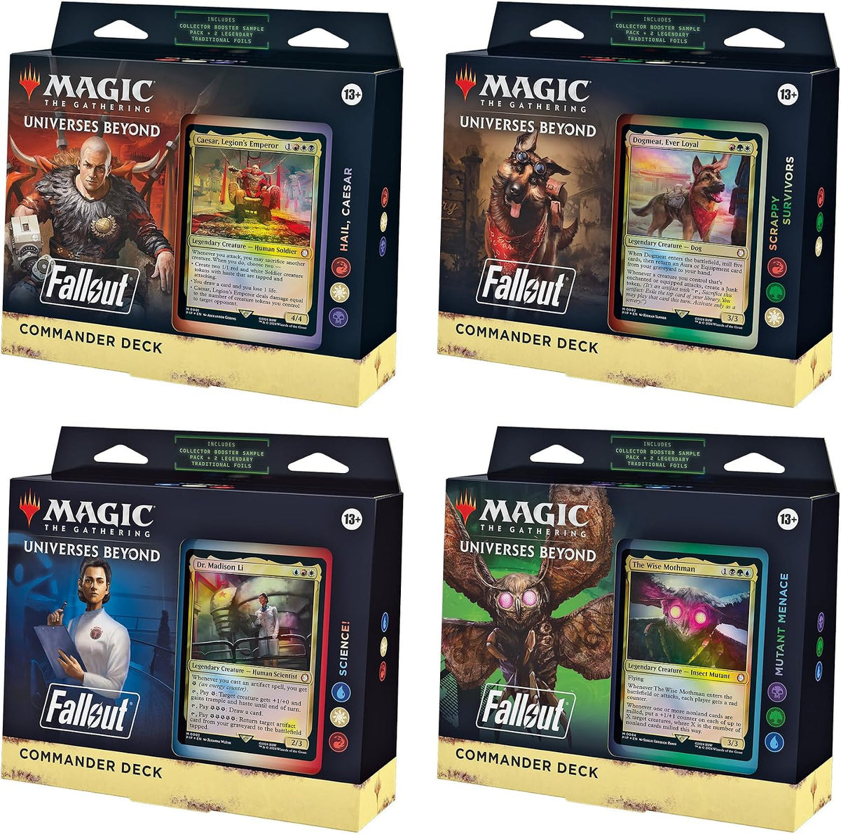 Magic: The Gathering: Fallout Commander Deck (Choose Your Deck!)