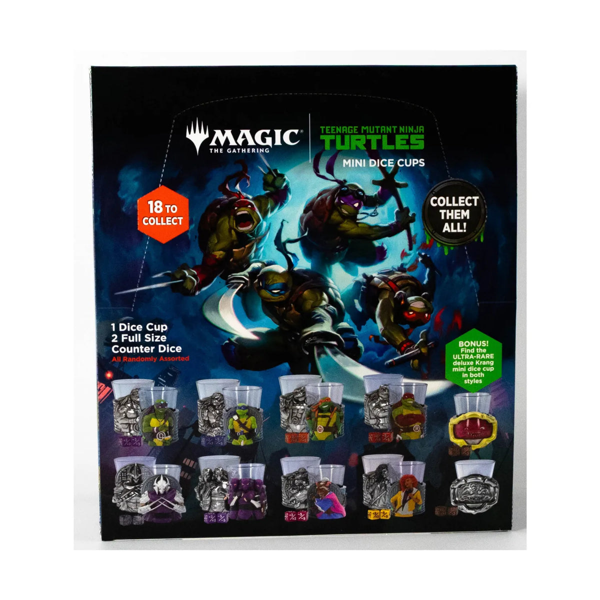 Sirius Dice Magic: The Gathering, Teenage Mutant Ninja Turtles Mini Dice Cup Blind Box