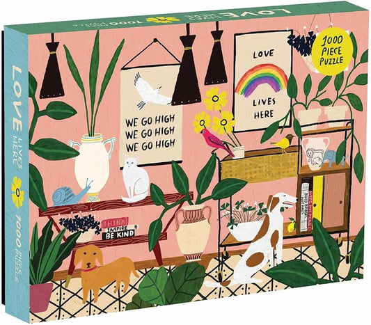 Anne Bentley Love Lives Here: 1000 Piece Puzzle