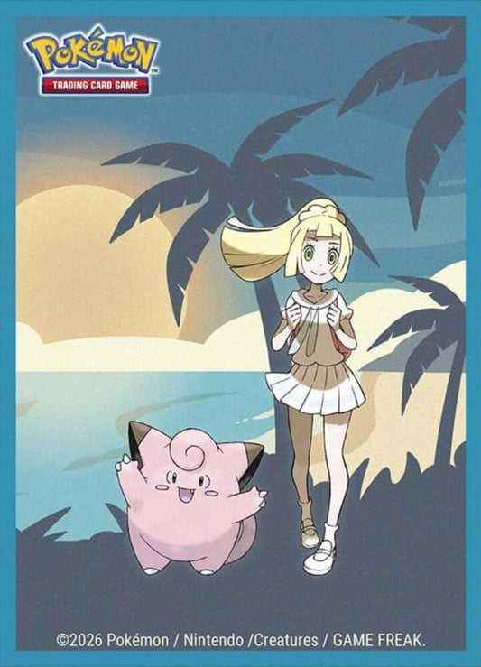 Ultra PRO: Pokémon TCG Lillie and Clefairy Deck Protector Sleeves, 65 Count