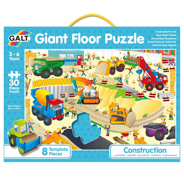 Construction Site - Giant Floor Puzzle